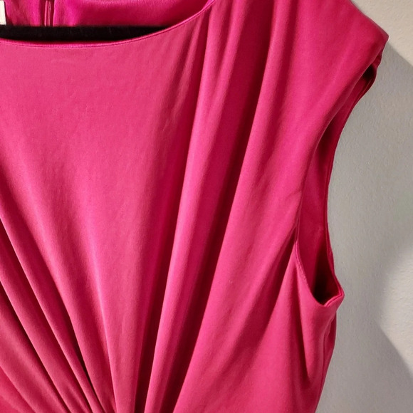 Woman Jones Studio Pink Cap Sleeve Dress in Size 18W - Picture 4 of 10